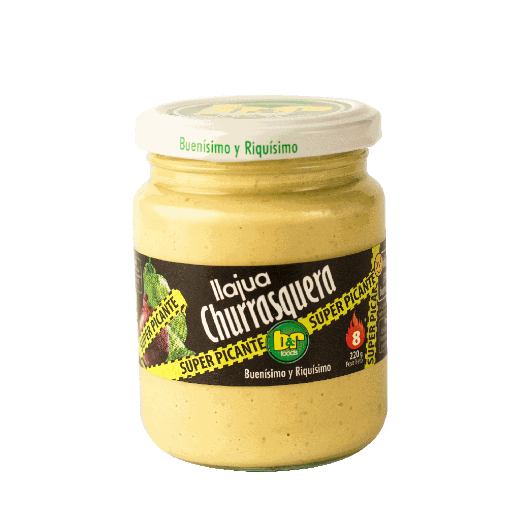 Llajua Churrasquera Superpicante, Frasco 220 g