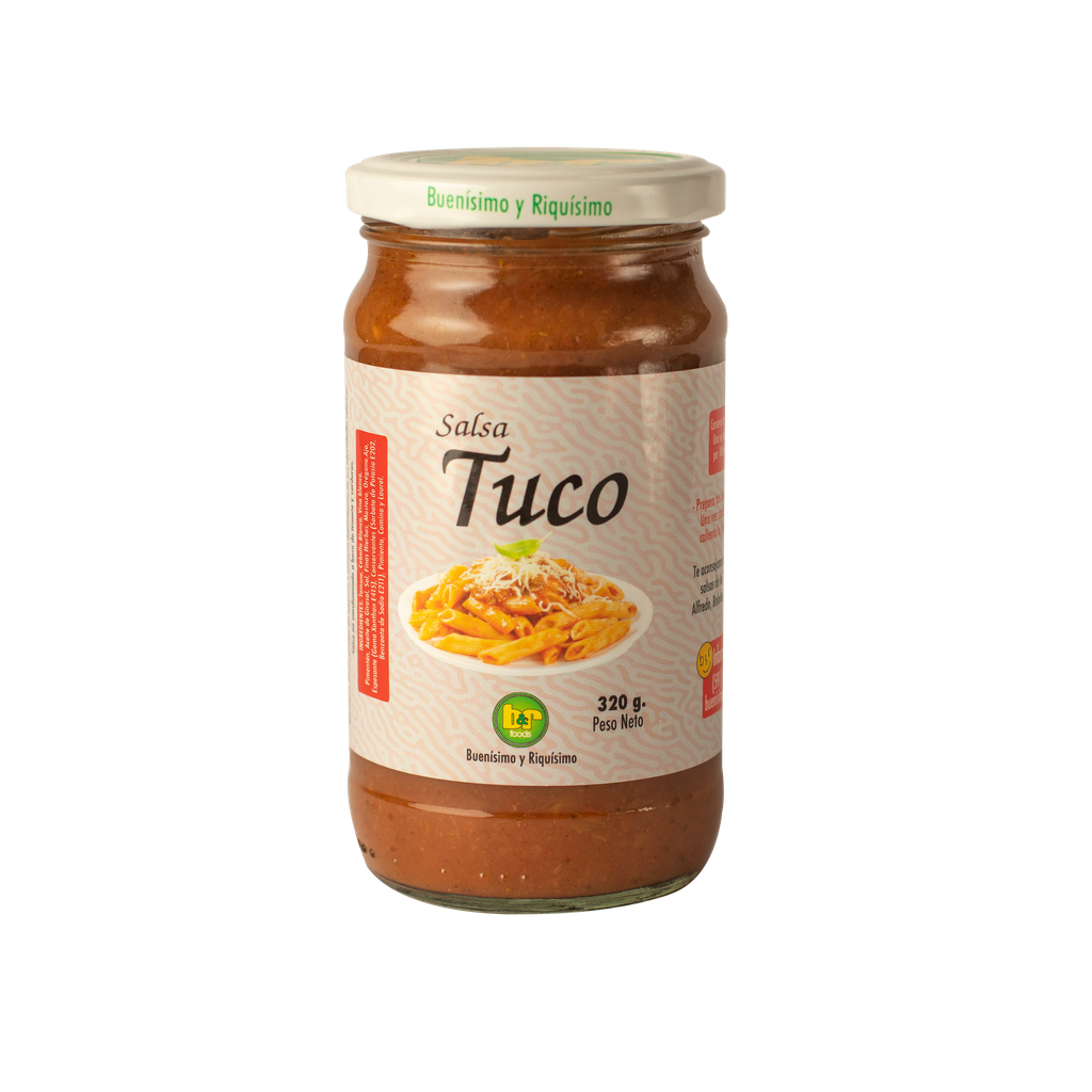 Salsa Tuco Para Pastas, Frasco 320 g