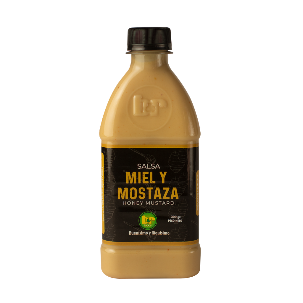 Salsa Miel y Mostaza, Pet 300 g