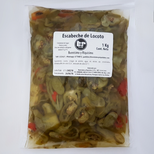 Escabeche de Locoto, Pouch 1 Kg