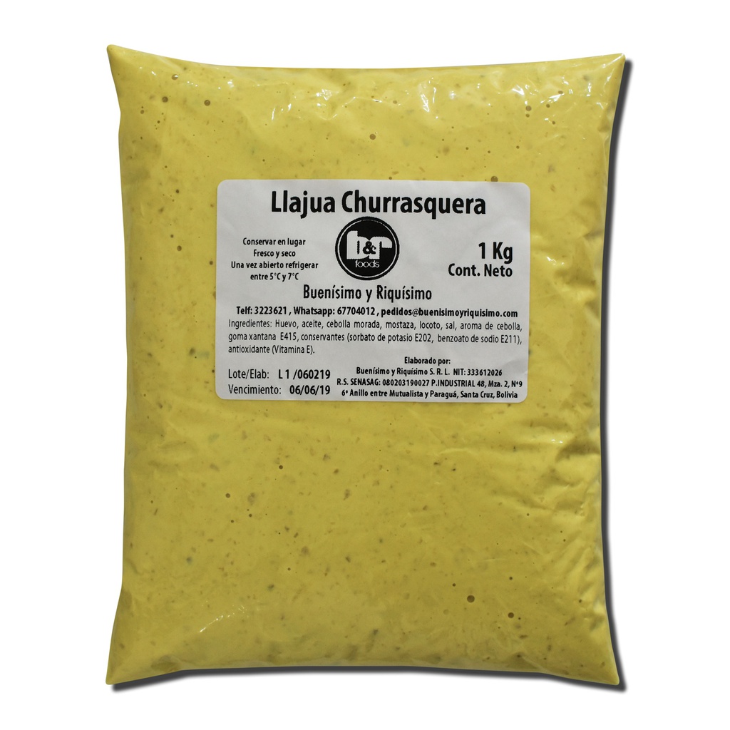 Llajua Churrasquera, Pouch 1 Kg