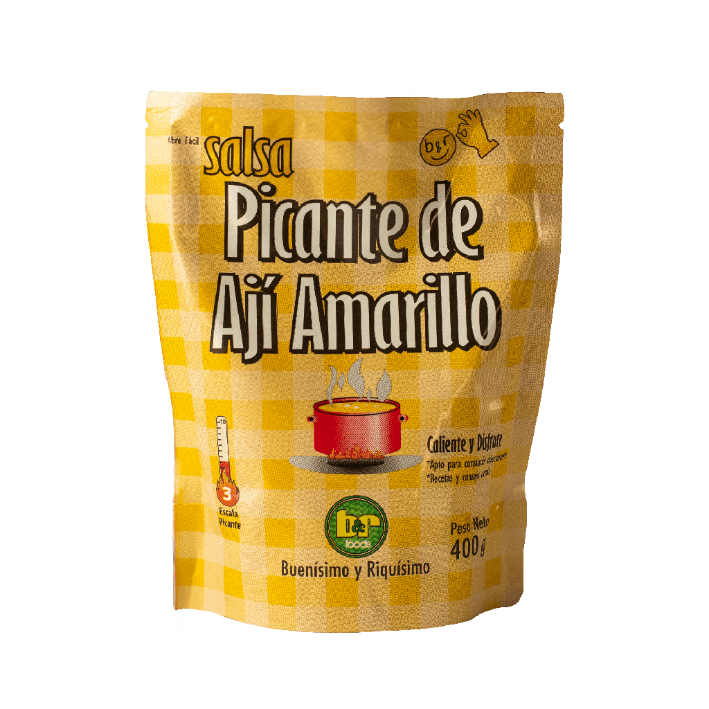 Picante de Ají Amarillo, Doy Pack 400 g