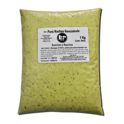 [PT048.2] Salsa Para Nachos Tipo Guacamole, Pouch 1 Kg