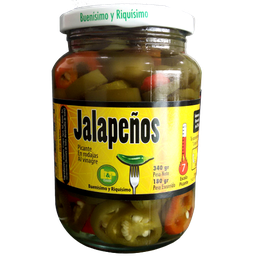 [PT025.1] Jalapeños en Rodajas , Frasco 340 g